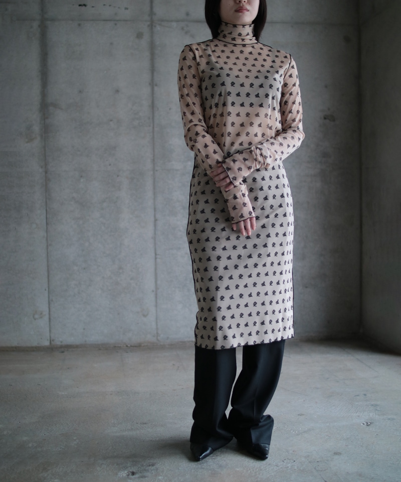 GVGV ジーヴィージーヴィー LOVE AND LIE STRECH TULLE DRESS