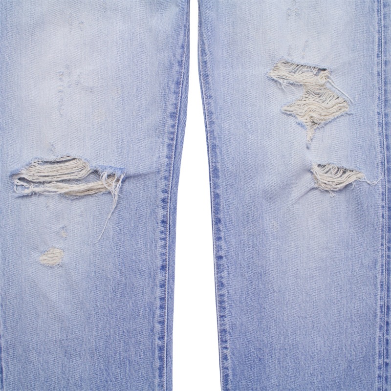 UNUSED アンユーズド UW0569 Damage denim pants (USED)