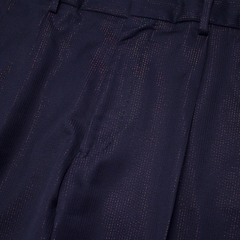 WACKO MARIA ワコマリア PLEATED TROUSERS TYPE1 DORMEUIL STRIPE (USED)