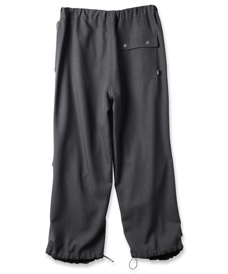 JIEDA ジエダ 【予約商品】8月入荷予定 24AW LOOSE PARACHUTE PANTS