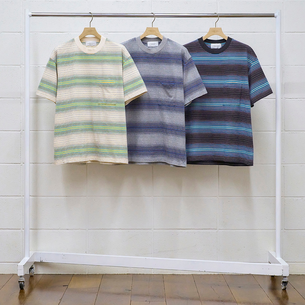 UNUSED 25SS ボーダーTシャツ US2481 XL UNUSED アンユーズド 25SS US2481 Border short sleeve T-shirt