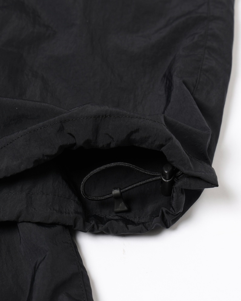 JIEDA ジエダ CURVE OVER NYLON PANTS