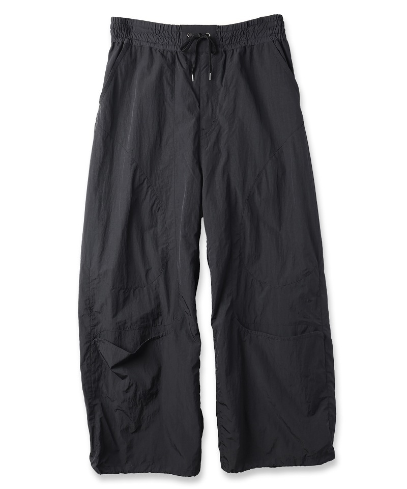 JIEDA ジエダ 【予約商品】7月入荷予定 24AW CURVE OVER NYLON PANTS