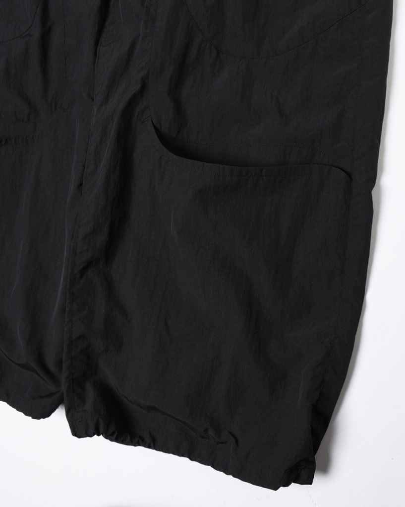 JIEDA ジエダ CURVE OVER NYLON PANTS