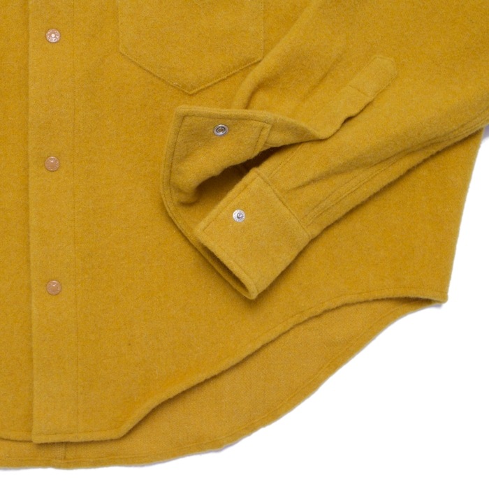 UNUSED アンユーズド 24AW US2453 Wool western shirt (MUSTARD)