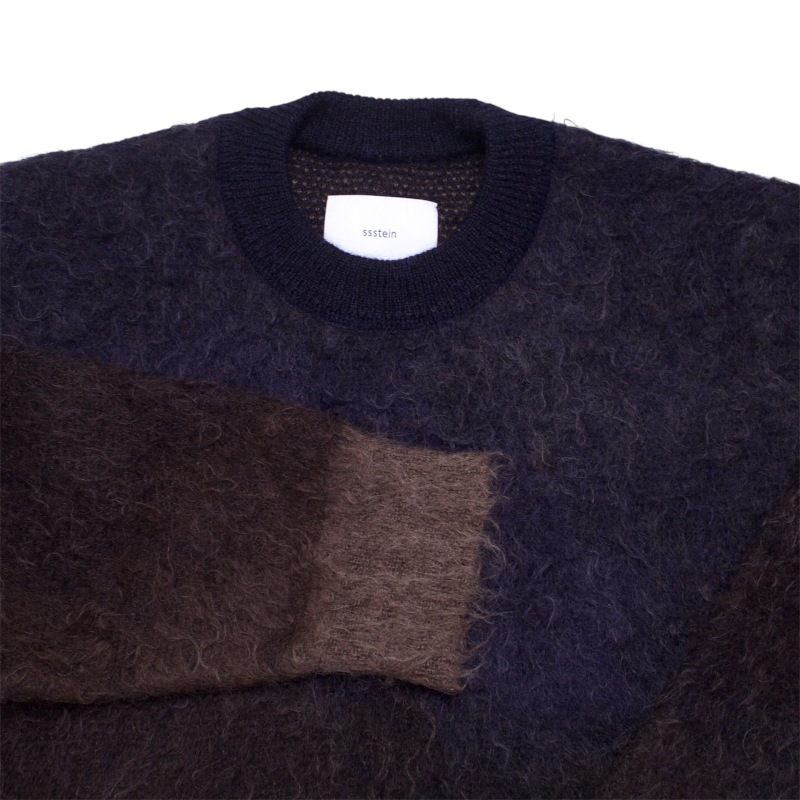 ssstein シュタイン ST.1139 GRADATION MOHAIR KNIT LS (USED)