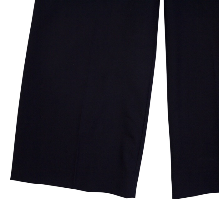 SUN SEA サンシー N.M BLUE OSMO w/耳 STRAIGHT PANTS (USED)