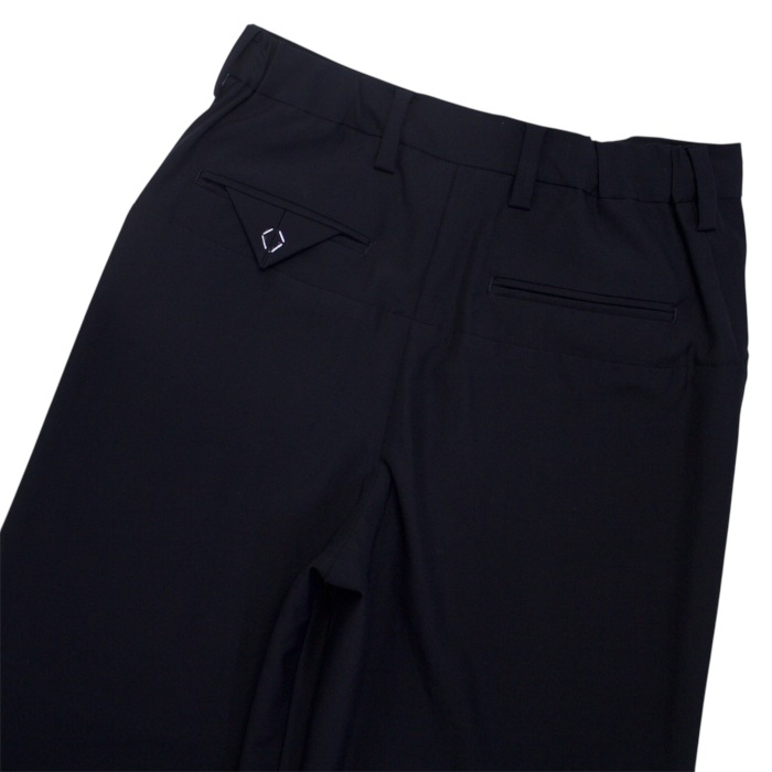 SUN SEA サンシー N.M BLUE OSMO w/耳 STRAIGHT PANTS (USED)