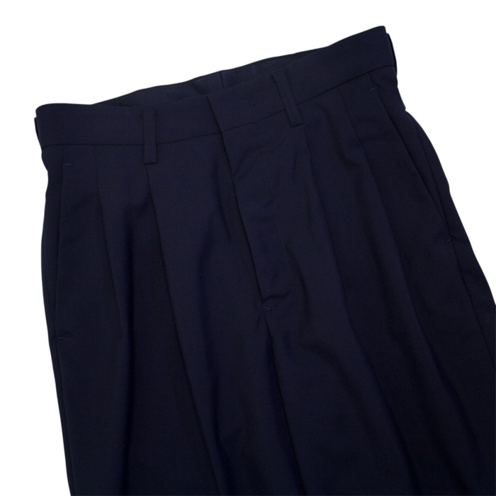 URU ウル WOOL TROPICAL JACKET&2 TUCK PANTS SET-UP SUIT (USED)
