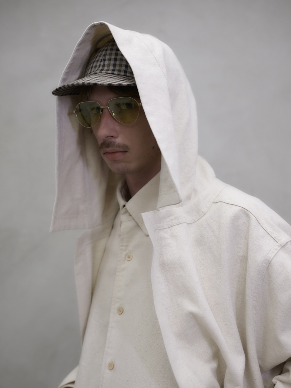 UNUSED アンユーズド 26SS US2541 Duck button down shirt (CAMEL)