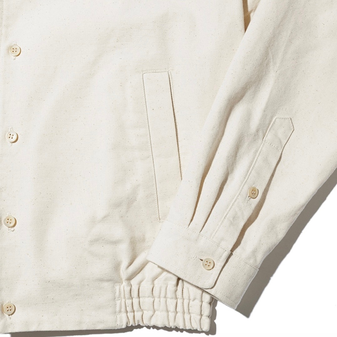 UNUSED アンユーズド 26SS US2541 Duck button down shirt (NATURAL)