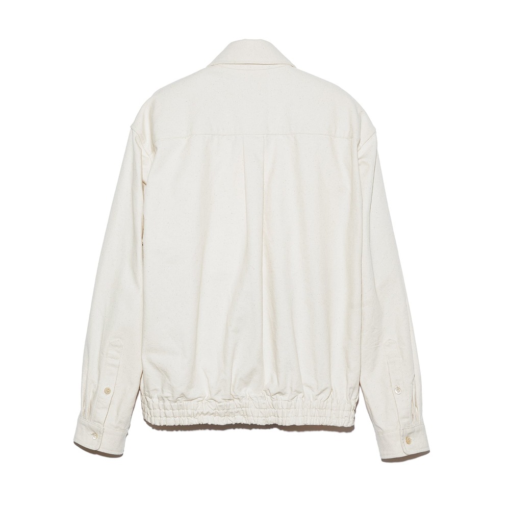 UNUSED アンユーズド 26SS US2541 Duck button down shirt (NATURAL)