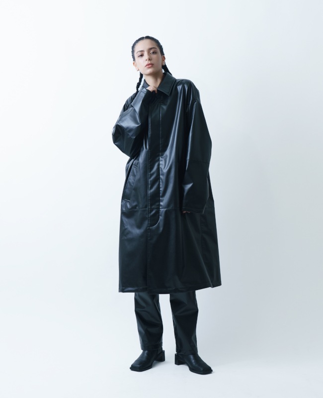 ephemeral エフェメラル SYNTHETIC LEATHER PANTS