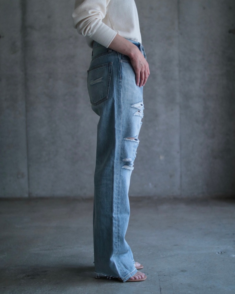 K3&CO. ケイスリーアンドコー DAMAGE DENIM PANTS