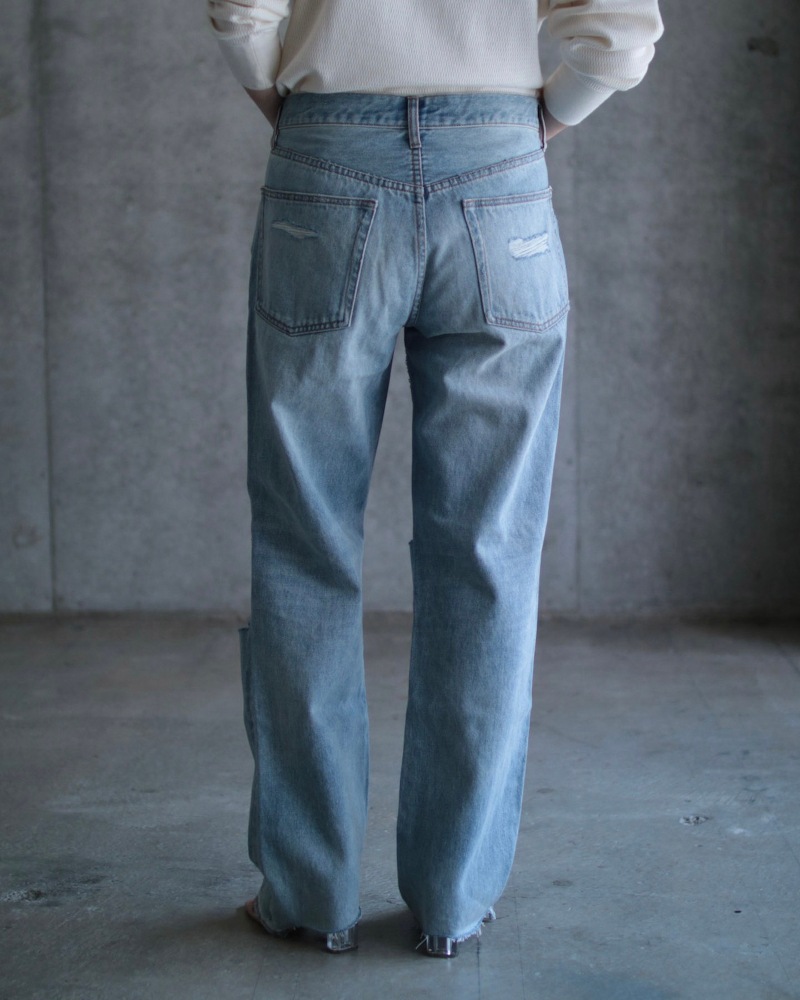 K3&CO. ケイスリーアンドコー DAMAGE DENIM PANTS