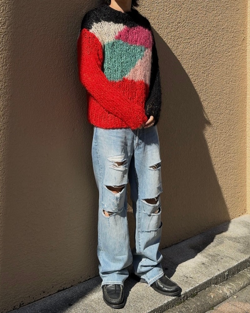 K3&CO. ケイスリーアンドコー DAMAGE DENIM PANTS