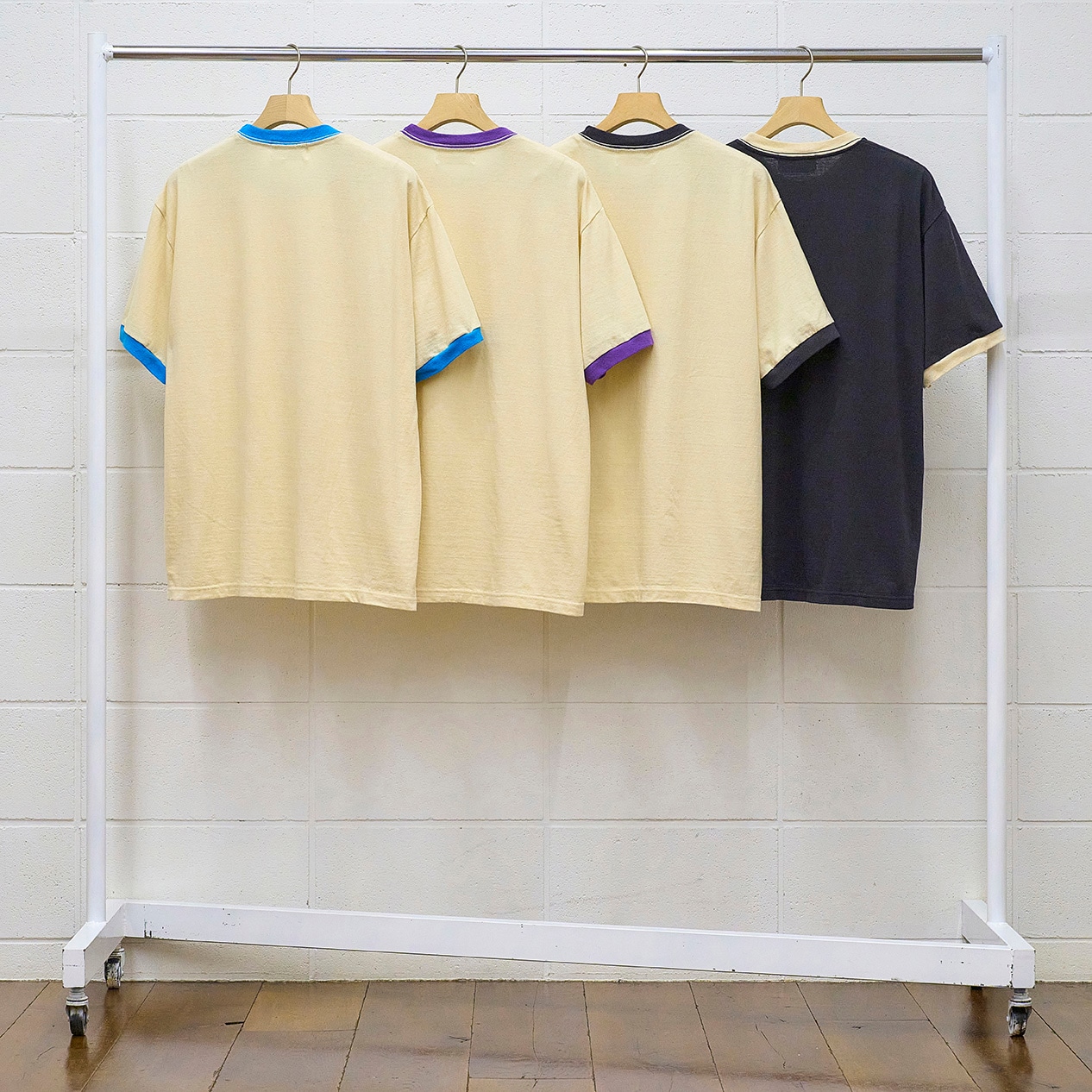 UNUSED アンユーズド 25SS US2483 Ringer short sleeve T-shirt
