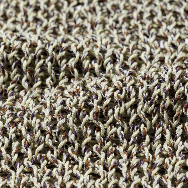 UNUSED アンユーズド 26SS US2556 Drop pullover knit (YELLOW×BEIGE)