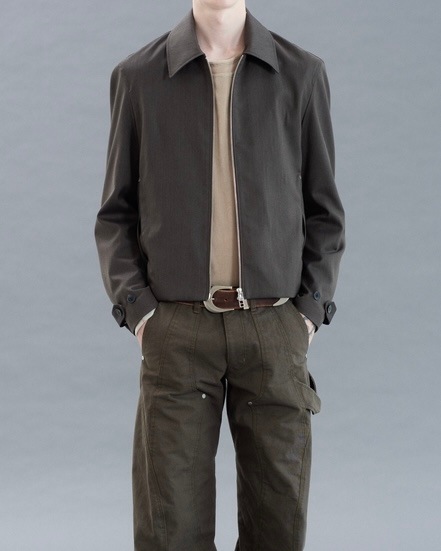 NVRFRGT ネヴァーフォーゲット 26SS 4C DISTRESSED LEATHER BELT (BROWN)