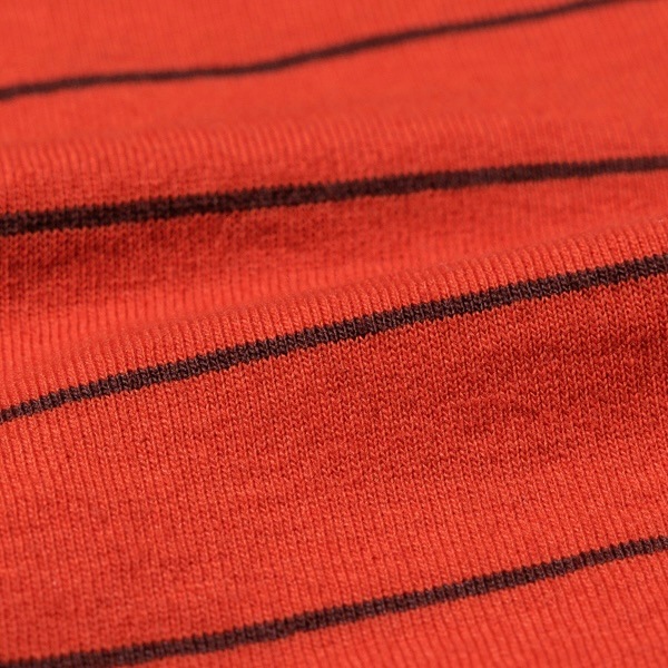 UNUSED アンユーズド 26SS US2543 Border short sleeve T-shirt (RED)