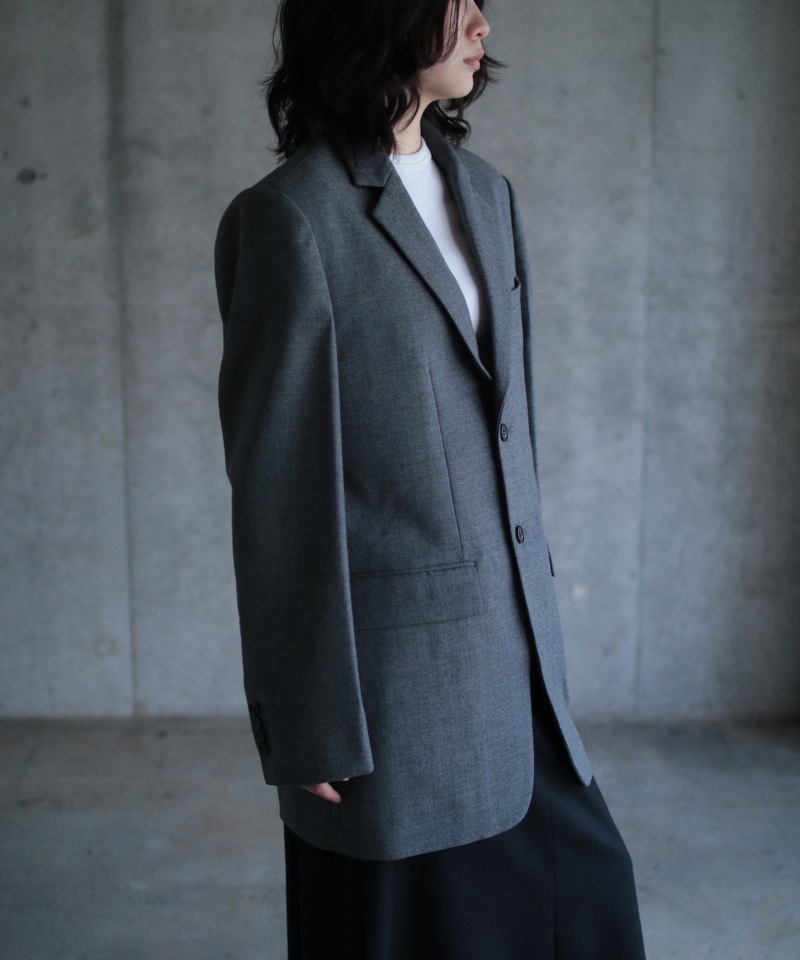GVGV ジーヴィージーヴィー SINGLE BREASTED JACKET (GREY)