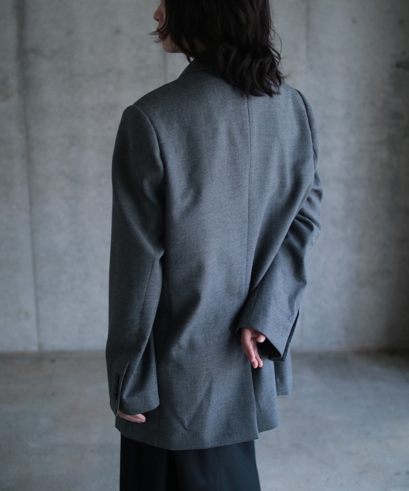 GVGV ジーヴィージーヴィー SINGLE BREASTED JACKET (GREY)