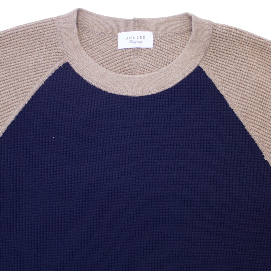 UNUSED アンユーズド 25AW US2522 Long-sleeve waffle T-shirt
