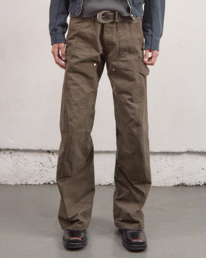 NVRFRGT ネヴァーフォーゲット 26SS 4C DISTRESSED LEATHER BELT (BLACK)