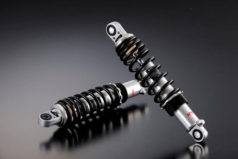 ADVANTAGE KYB ビンテージタイプリアサスペンション　2本 ADVANTAGE KYB,ビンテージタイプリヤーショック（削り出しボディ