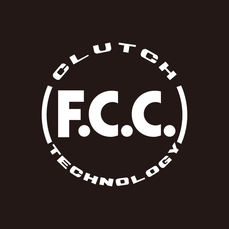 F・C・C ステッカー（転写タイプ白）