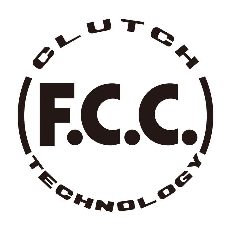 F・C・C ステッカー（転写タイプ黒）