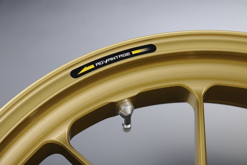 ADVANTAGE EXACTリム用ステッカー(左回転方向)