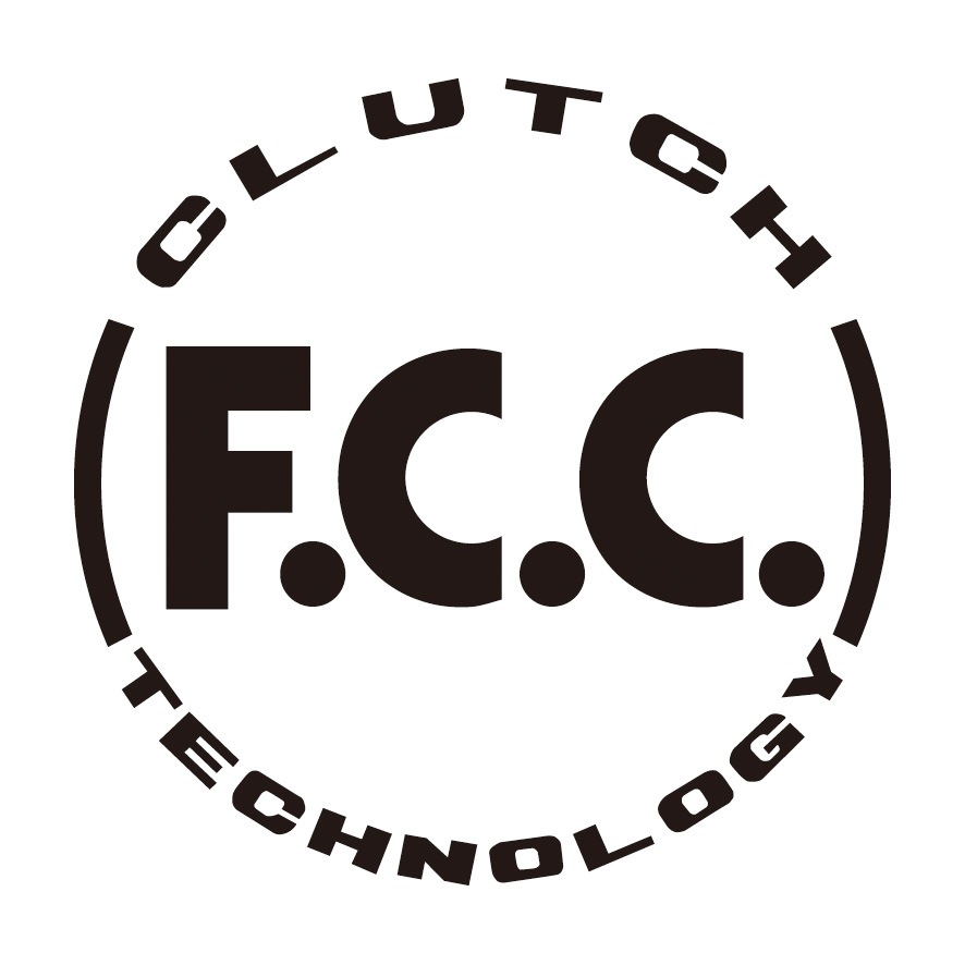 F・C・C ステッカー（転写タイプ黒）