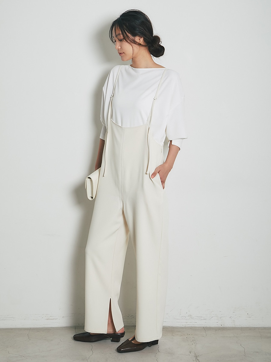 AEFRE 細紐サロペット　アイボリー All Items | AEFRE