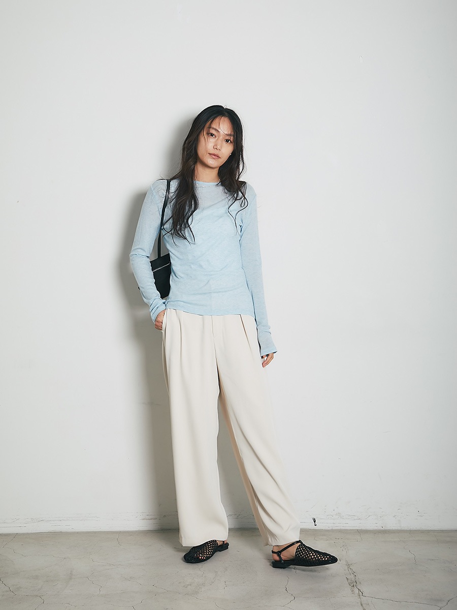 タックストレートパンツ | Pants | AEFRE