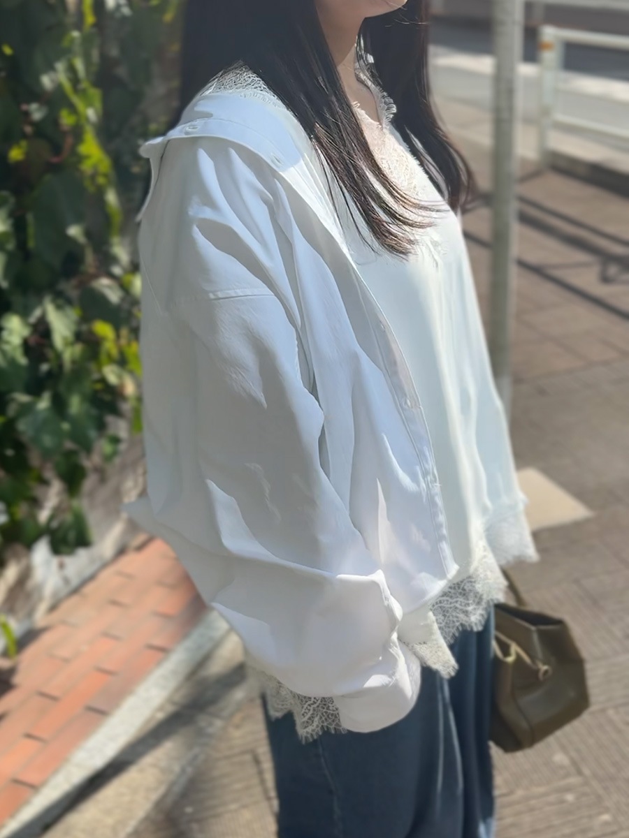 レーストリムブラウス | Shirts/Blouse | AEFRE