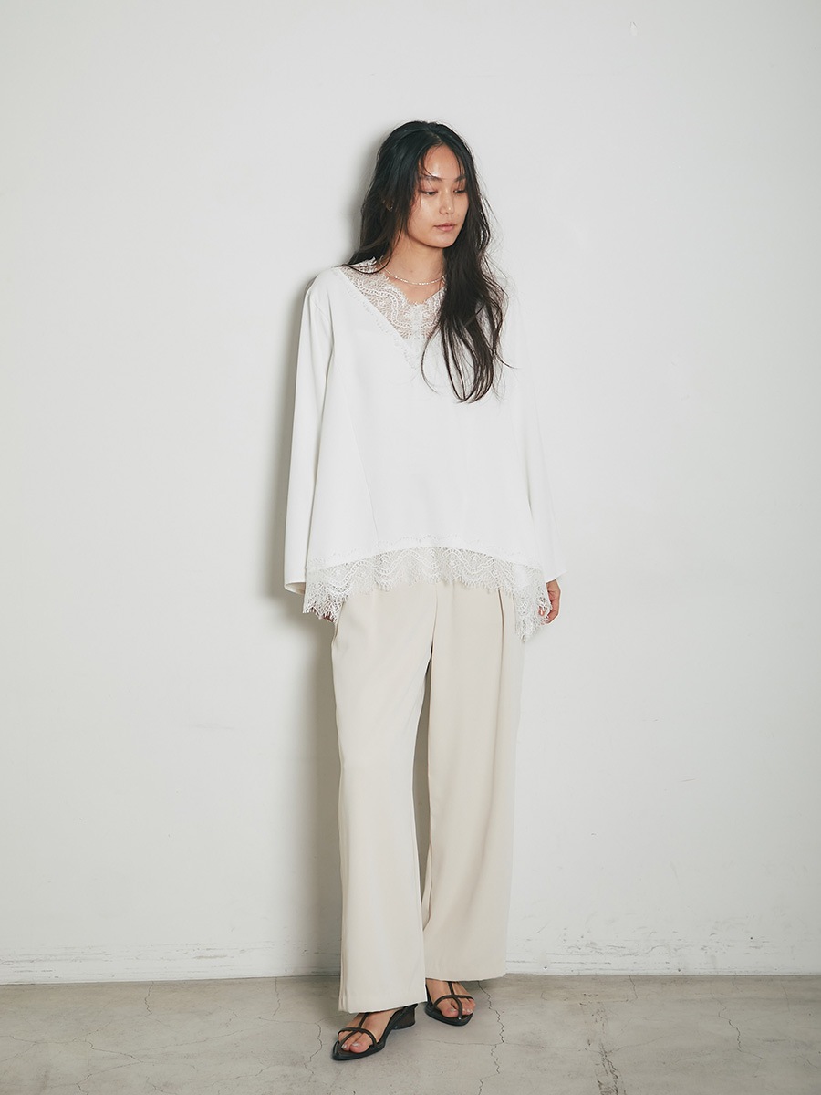 レーストリムブラウス | Shirts/Blouse | AEFRE