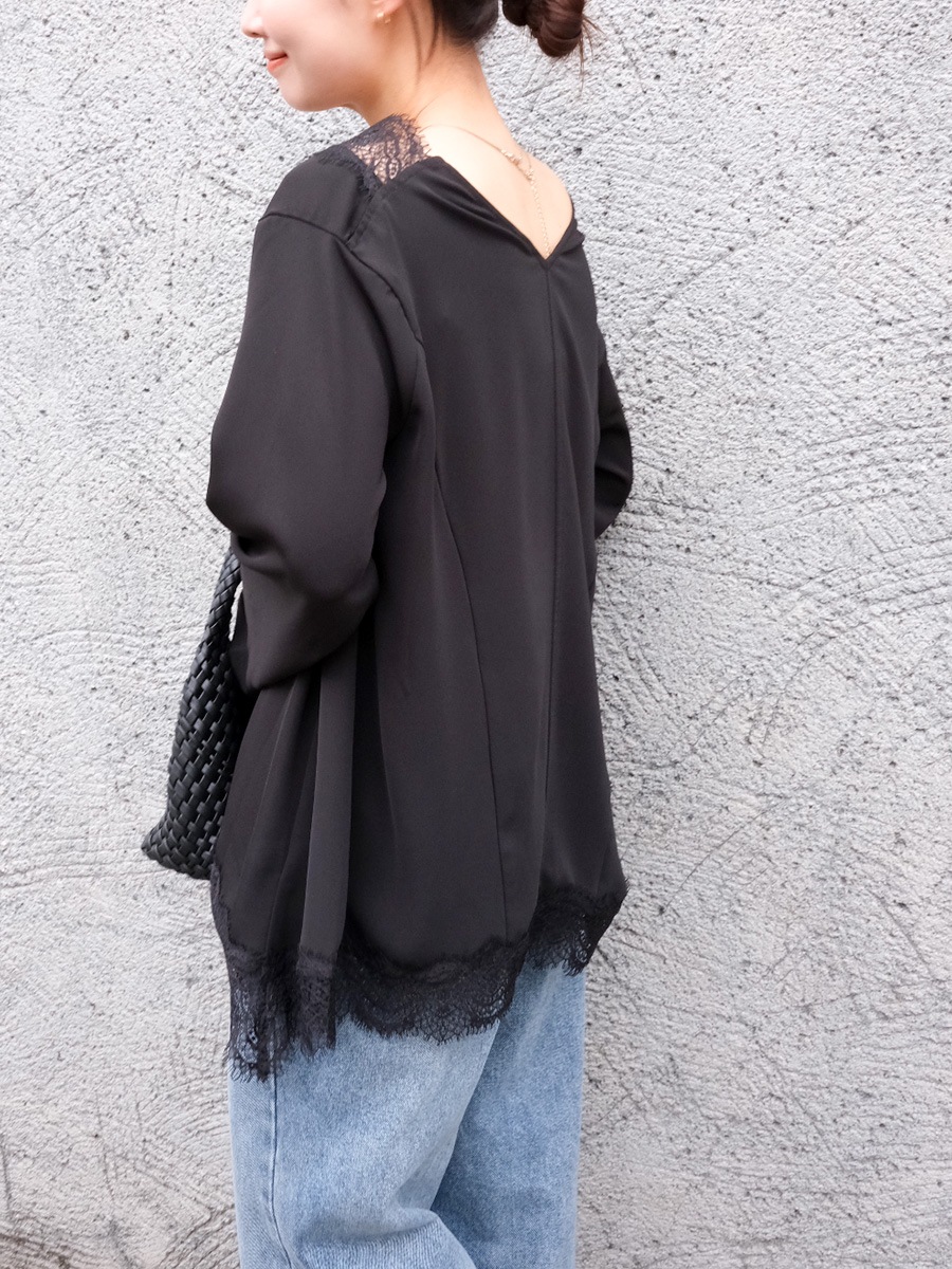 レーストリムブラウス | Shirts/Blouse | AEFRE