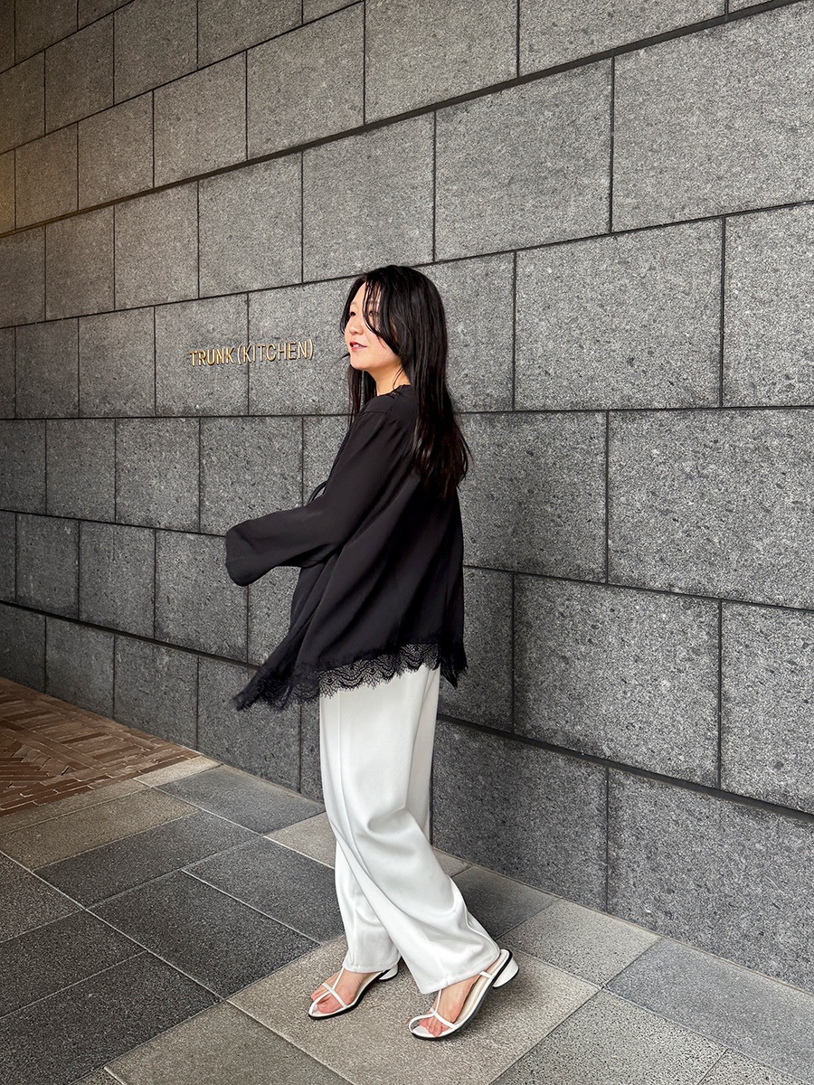 レーストリムブラウス | Shirts/Blouse | AEFRE