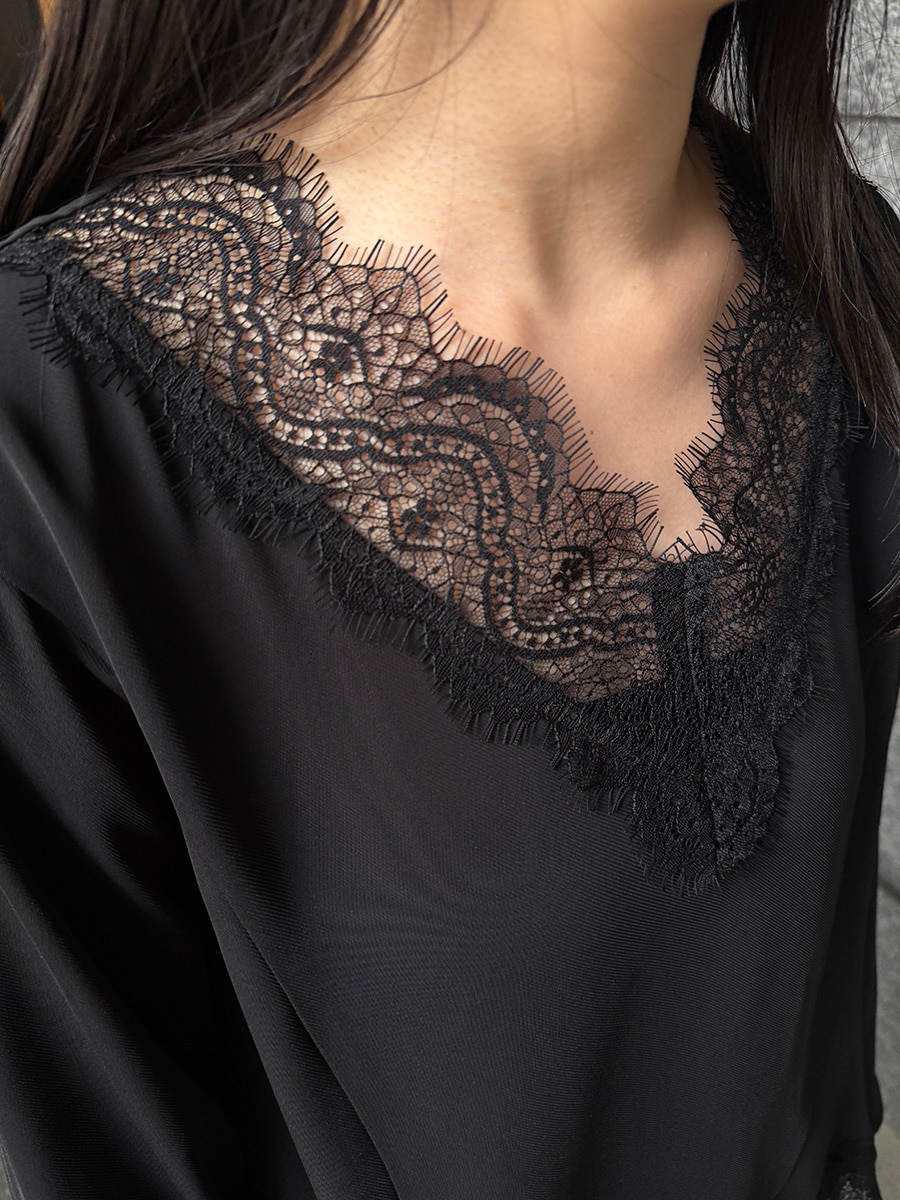 レーストリムブラウス | Shirts/Blouse | AEFRE