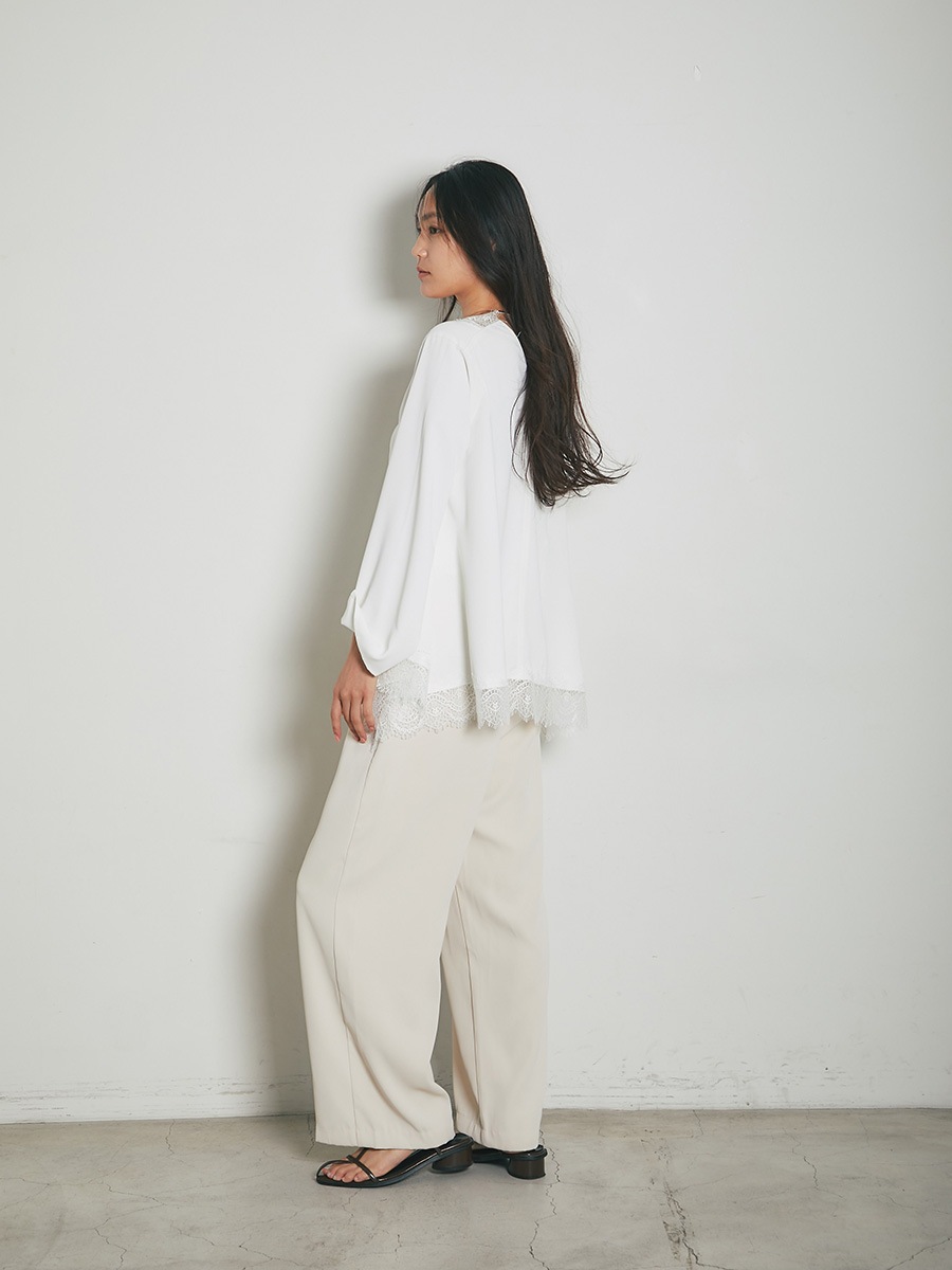 レーストリムブラウス | Shirts/Blouse | AEFRE