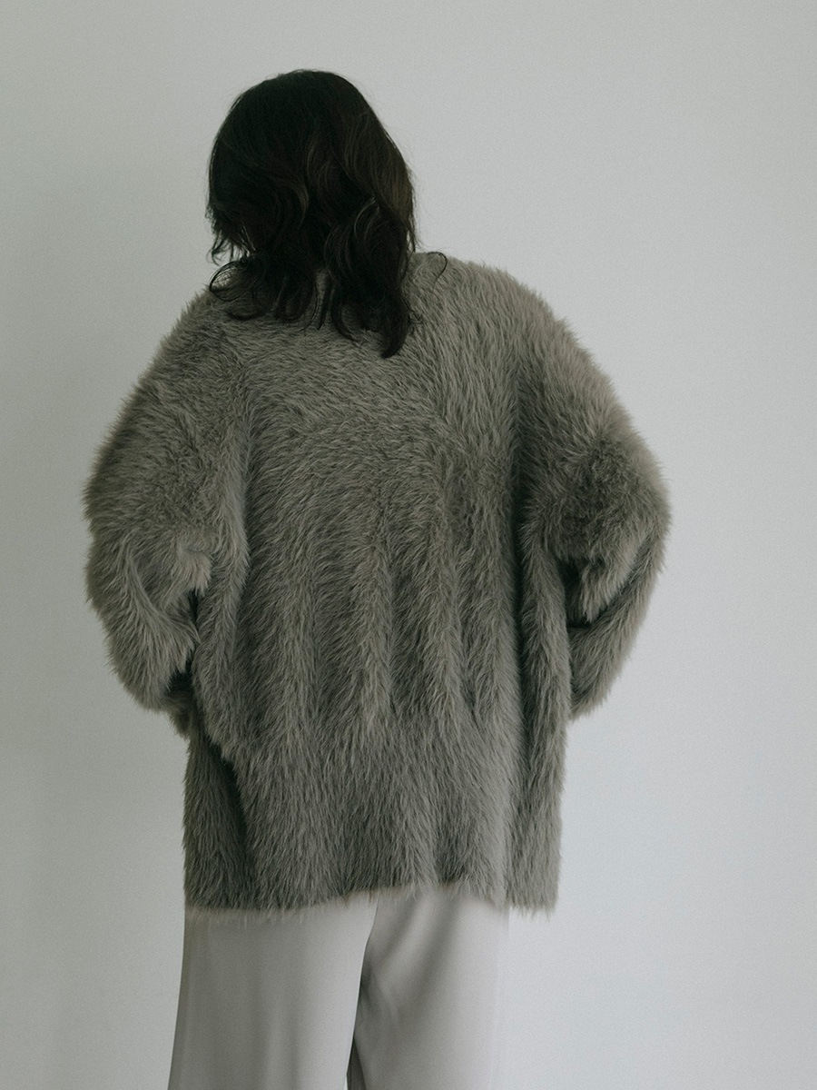 シャギーニットカーディガン | Knit | AEFRE
