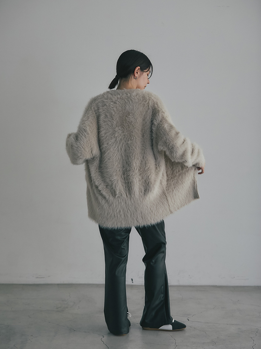 シャギーニットカーディガン | Knit | AEFRE