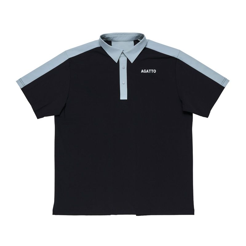 Bi-Color Panel POLO BLACK×GRAY