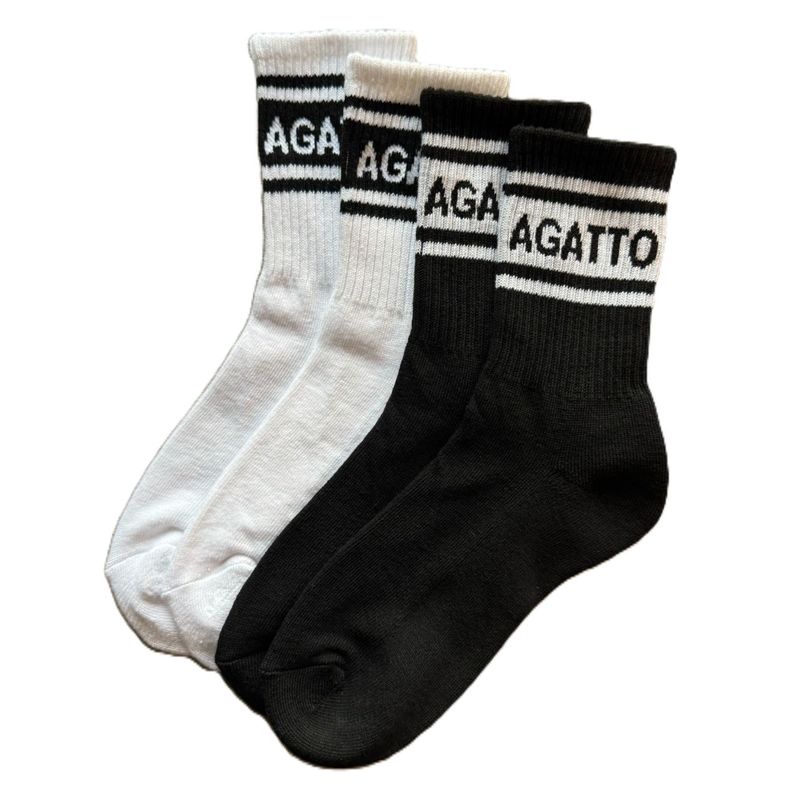 Logo Line SOX BLACK&WHITE※2足セット