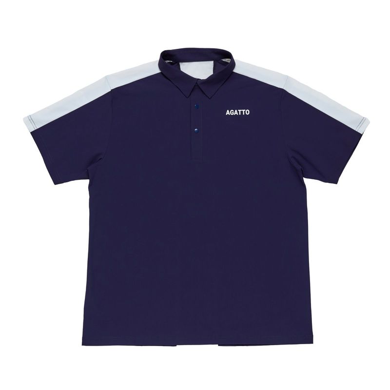 Bi-Color Panel POLO NAVY×WHITE