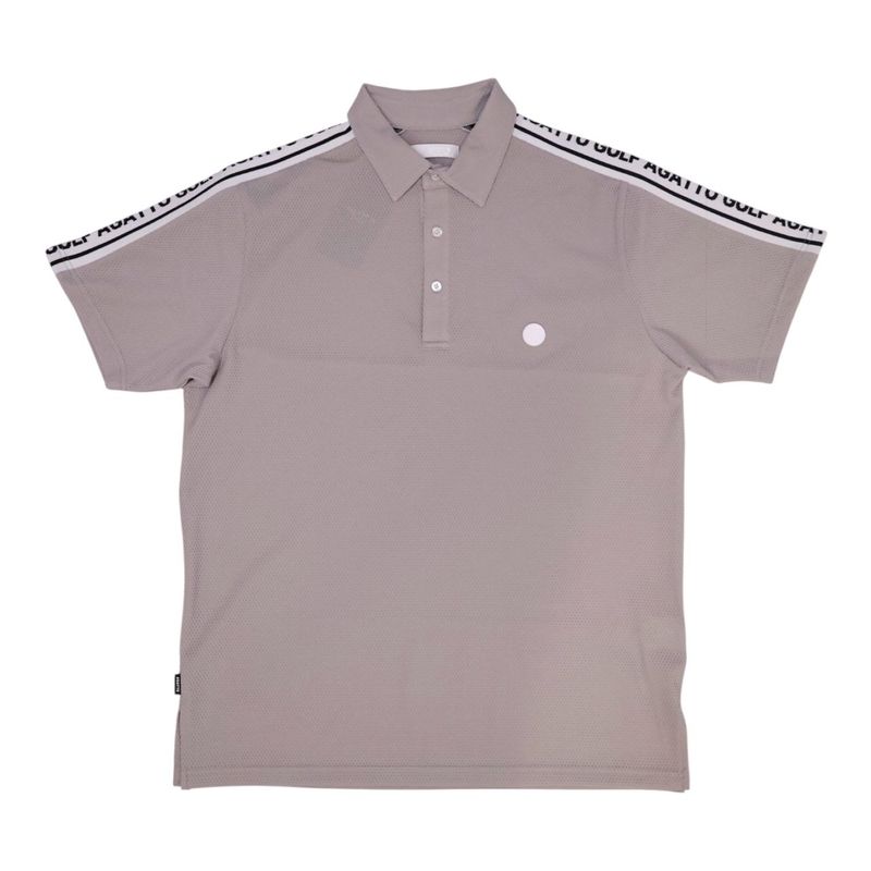 SHOULDER LOGO POLO BEIGE