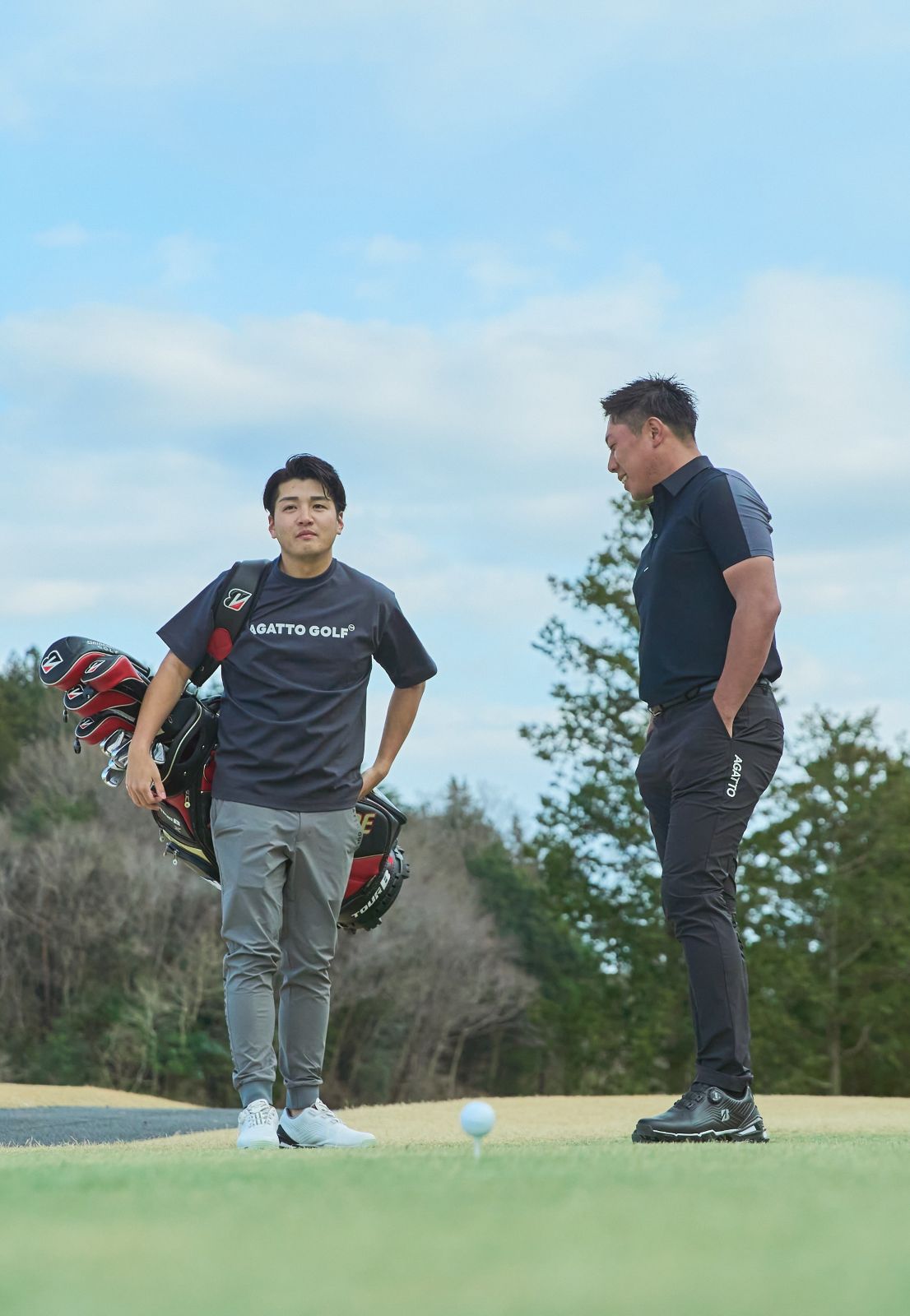 Ribbed Collar PULLOVER CHARCOAL