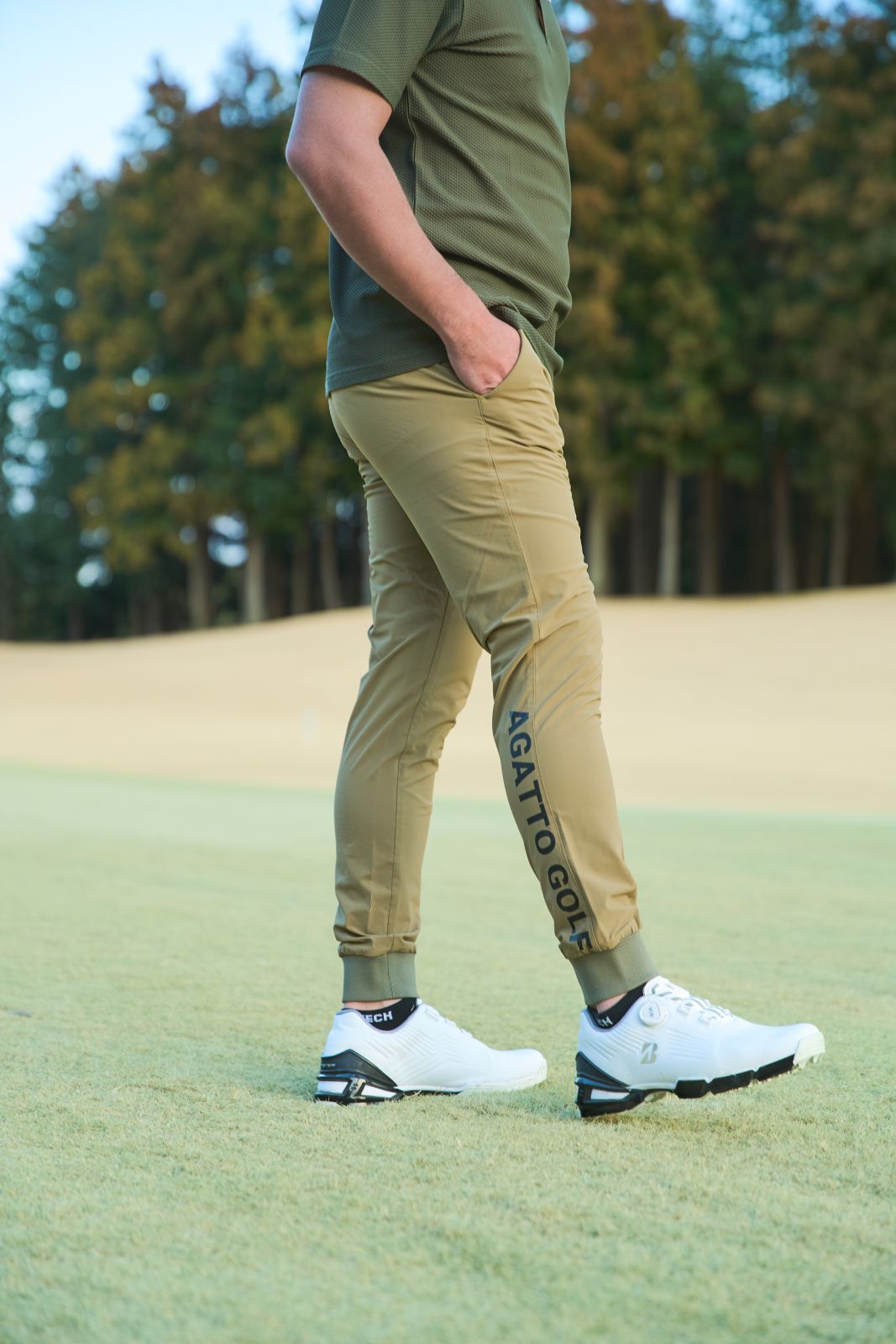 Stretch Jogger PANTS KHAKI | PANTS | 【公式】AGATTO（アガット）
