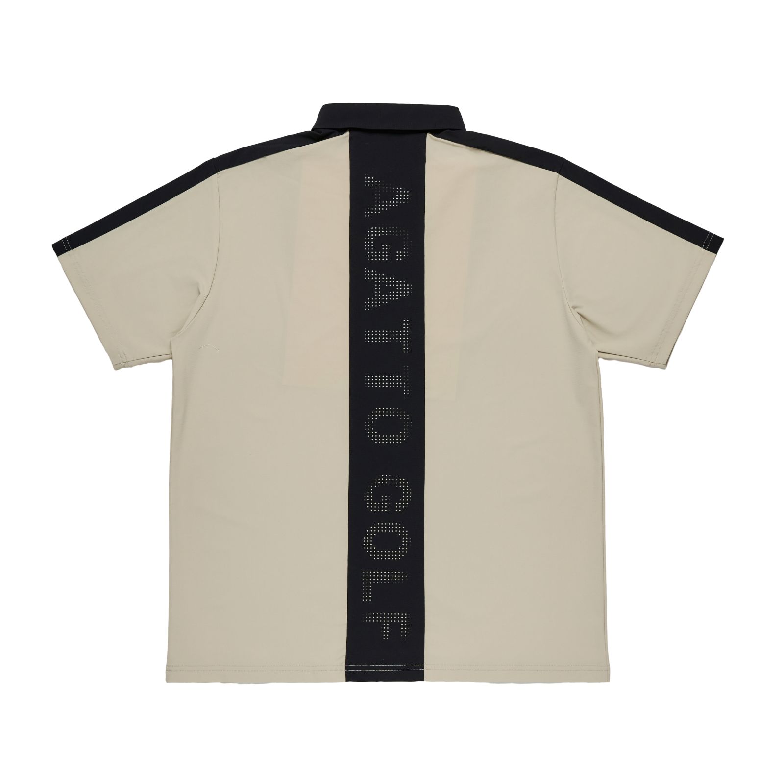 Bi-Color Panel POLO BEIGE×BLACK | TOPS | 【公式】AGATTO（アガット）